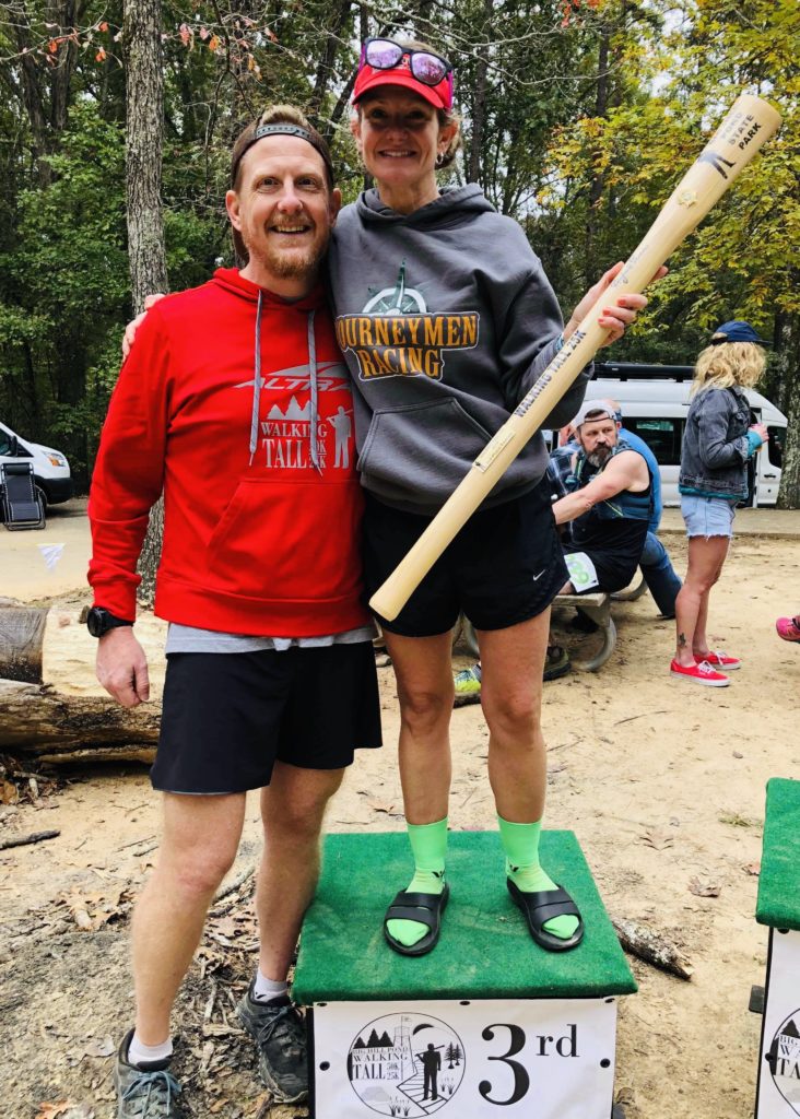 2019 Big Hill Pond Walking Tall 25k – the redemption run. 3rd female